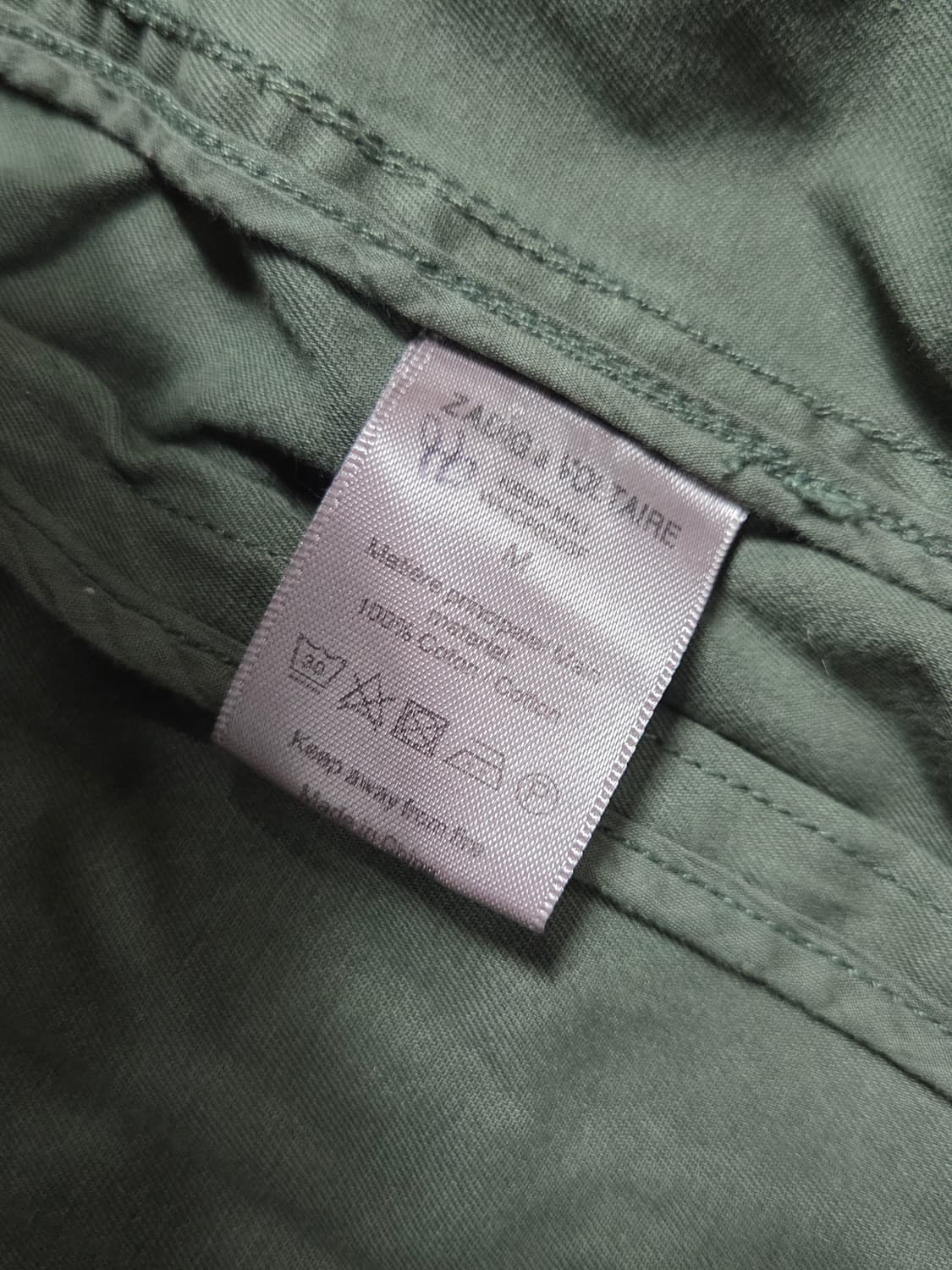 [쟈딕앤볼테르] 언발란스 밀리터리 야상 자켓 | 00174 상품이미지4