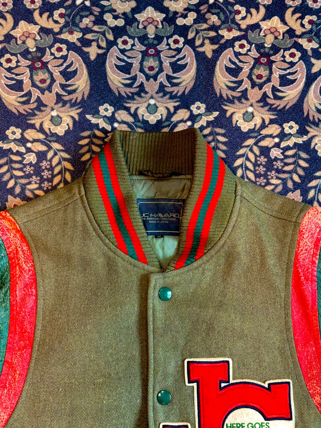 일본 빈티지 울 바시티 자켓 상품이미지6