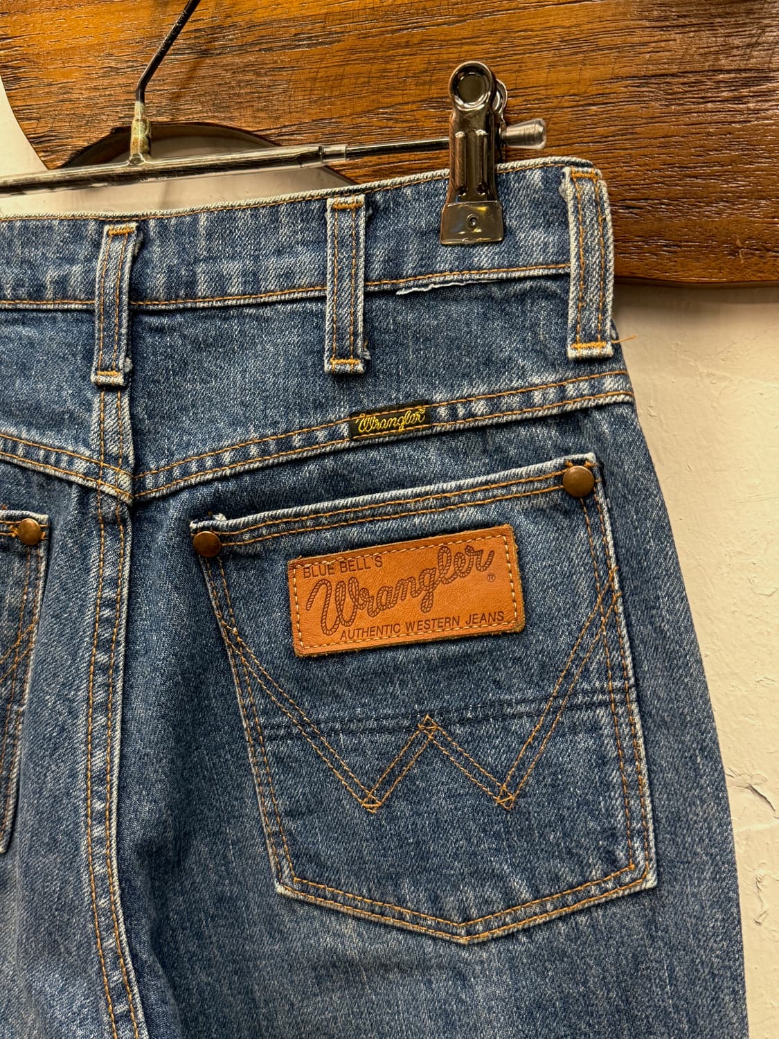 Japan Wrangler Blue Bell Straight Denim  상품이미지3