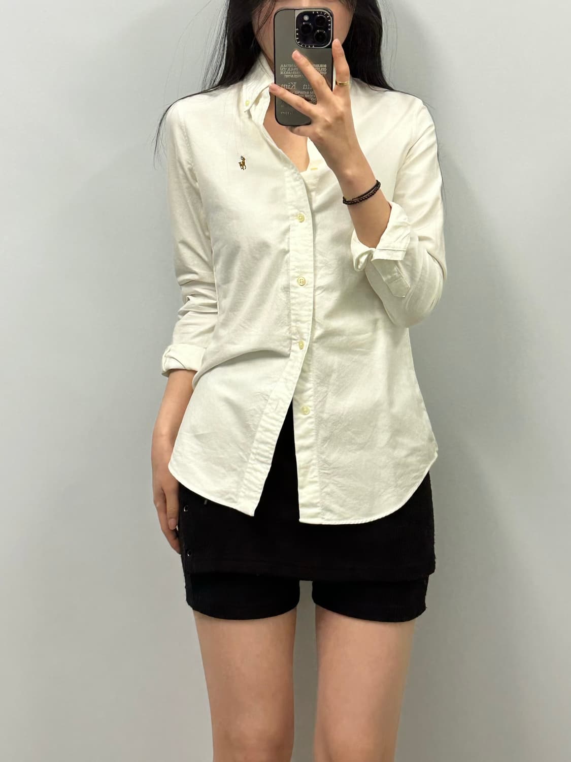 폴로 랄프로렌 신형 화이트 옥스포드 셔츠 상품이미지1