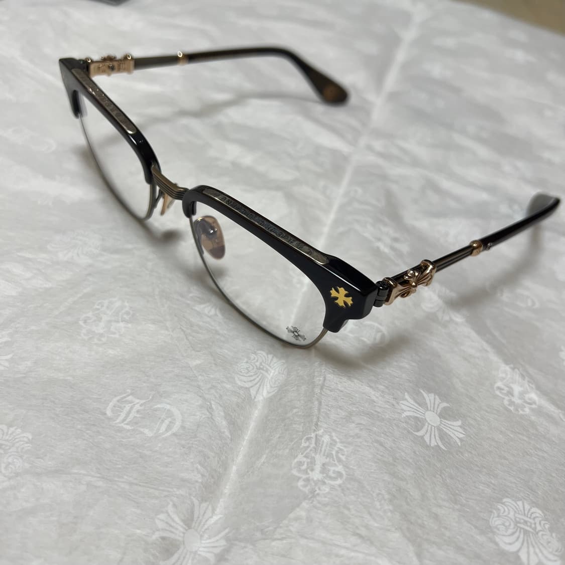 크롬하츠 보넨노이슈어2 초코브라운-엔틱골드 새제품 판매합니다 상품이미지3