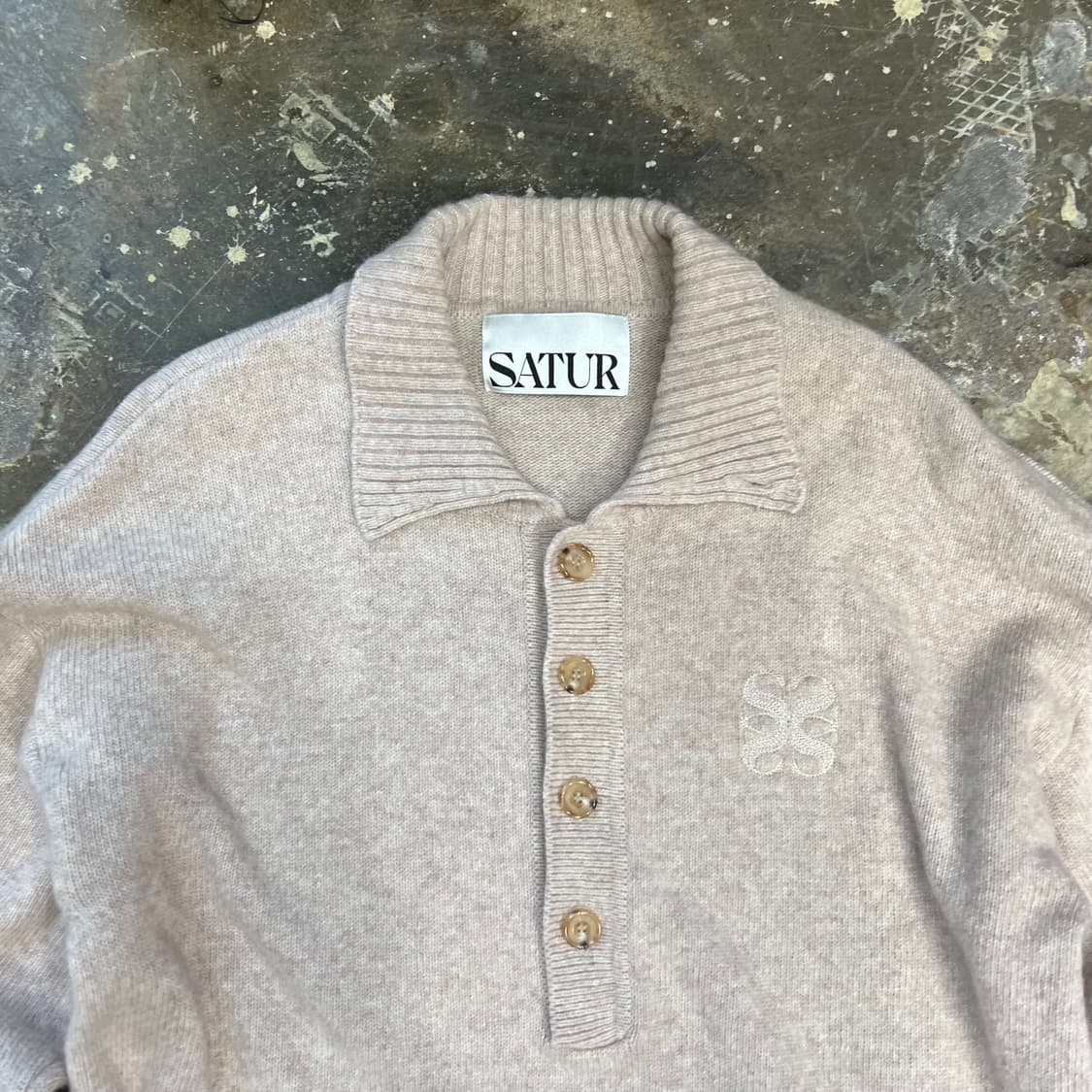 M) 세터 아를 램스울 니트 스웨터 상품이미지4