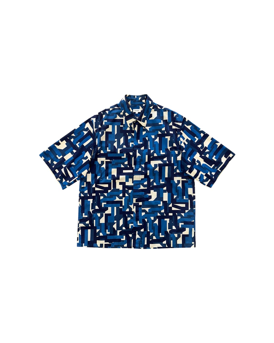 질 샌더 by 질 샌더 13SS 메이즈 프린트 하프 슬리브 셔츠 상품이미지4