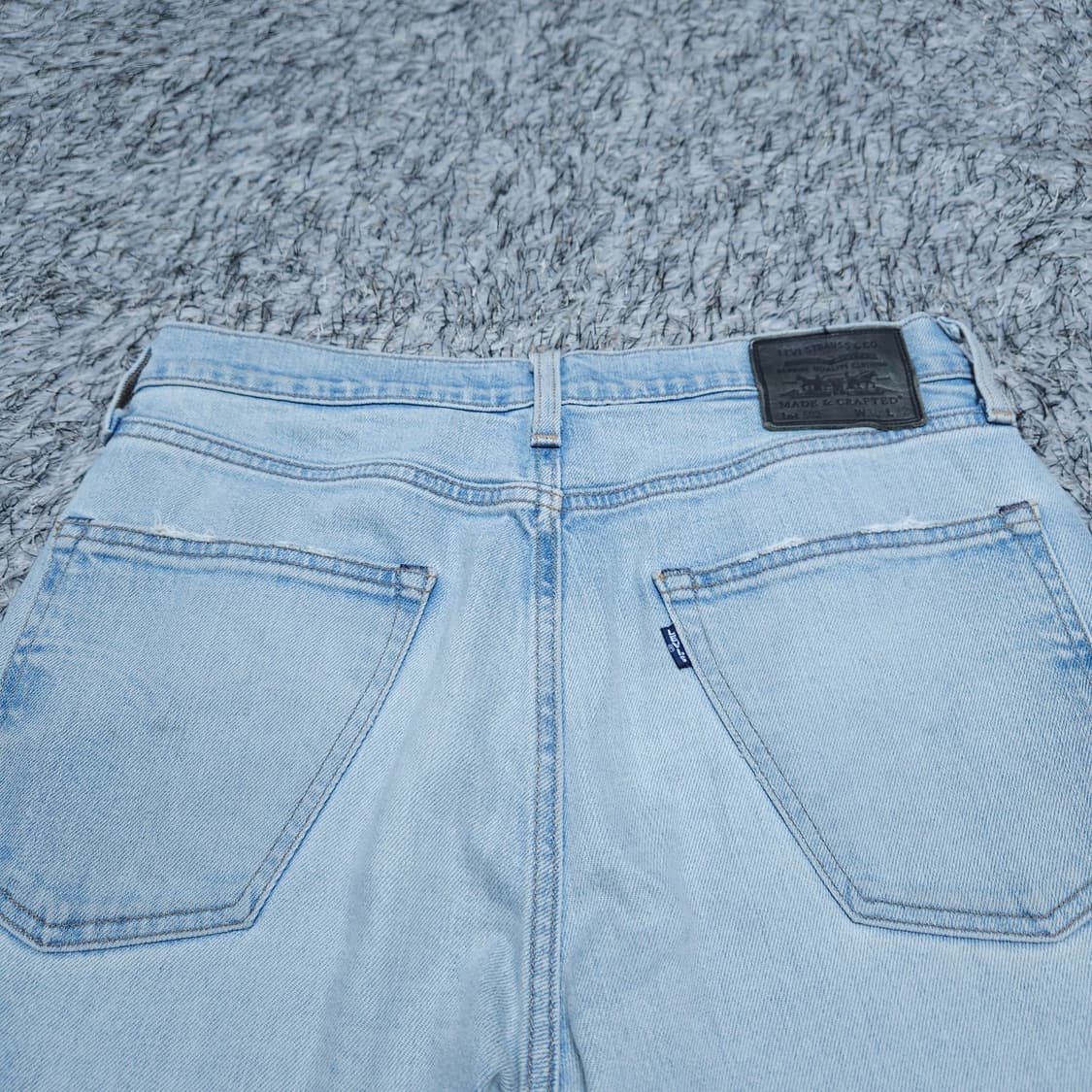 리바이스502) 30/32 빅E 연청바지 / 왕눈이샵 상품이미지5
