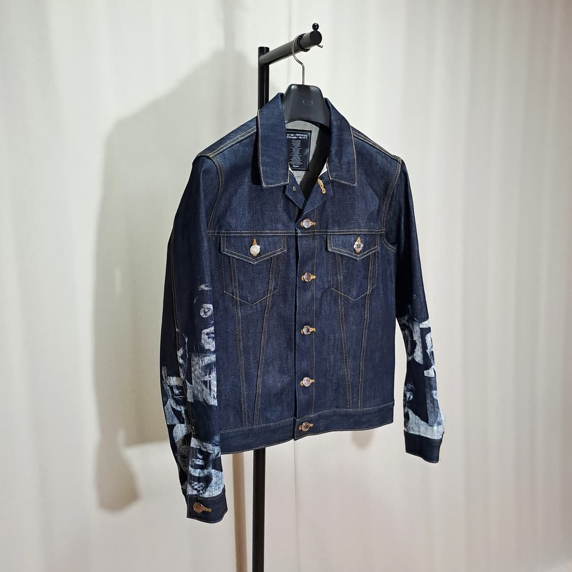 (새제품 택포) 아임낫휴먼비잉 인디고 트러커 자켓 L B579 상품이미지2