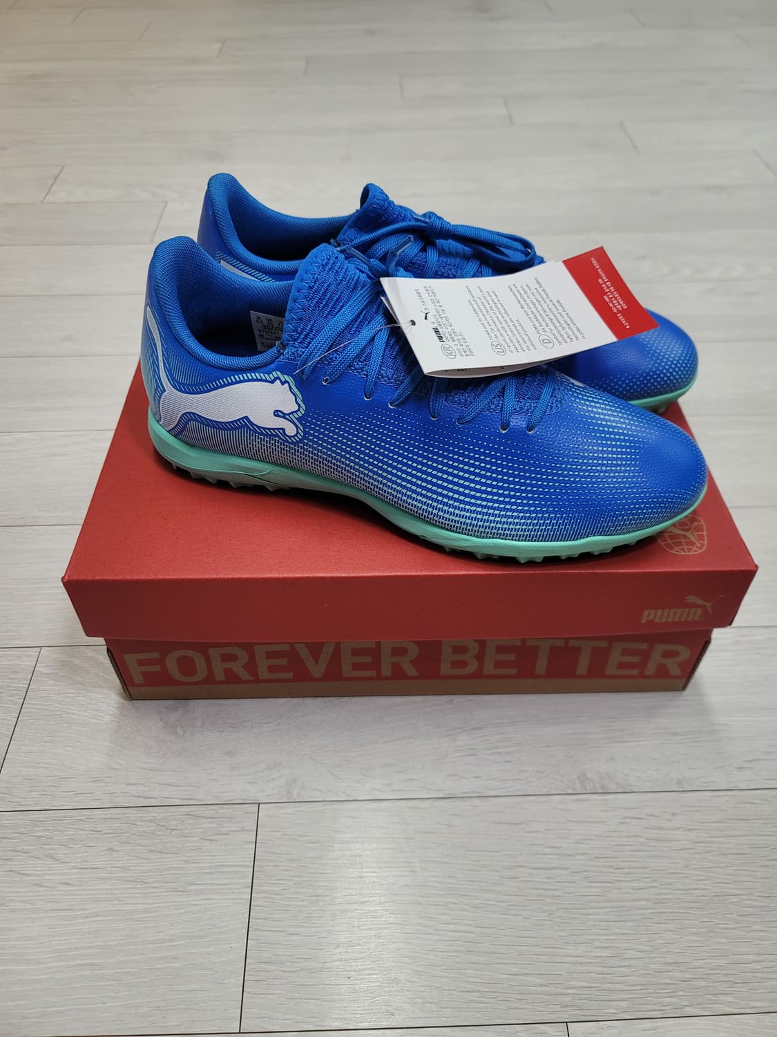 (255)푸마 풋살화 퓨처 7 플레이 TT[대전 직거래도 가능] 상품이미지5