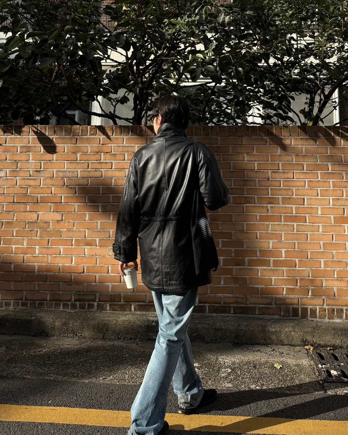 소가죽 레더 사파리자켓 (가죽 레더파카) 상품이미지1