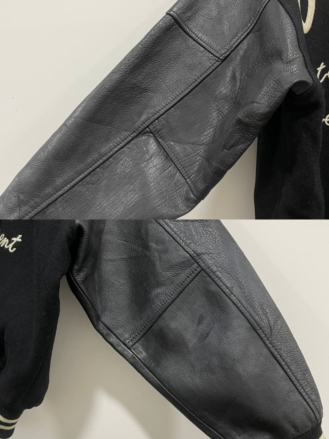 (빈티지)90‘s Hot Scoop 핫스쿱 울 바시티자켓 상품이미지9