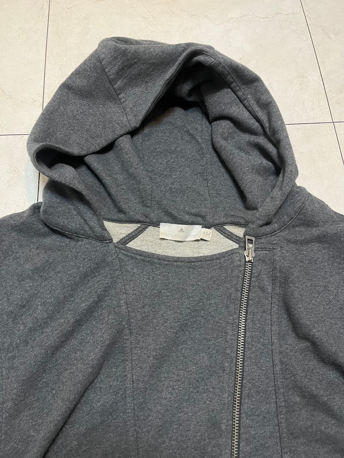 아디다스 x 스텔라 매카트니 후드 베스트 집업 xl 상품이미지3