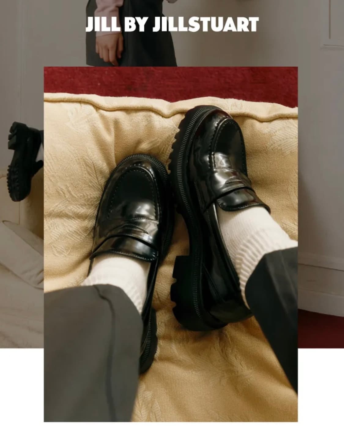 질바이질스튜어트 플랫폼 로퍼 블랙 240 상품이미지2