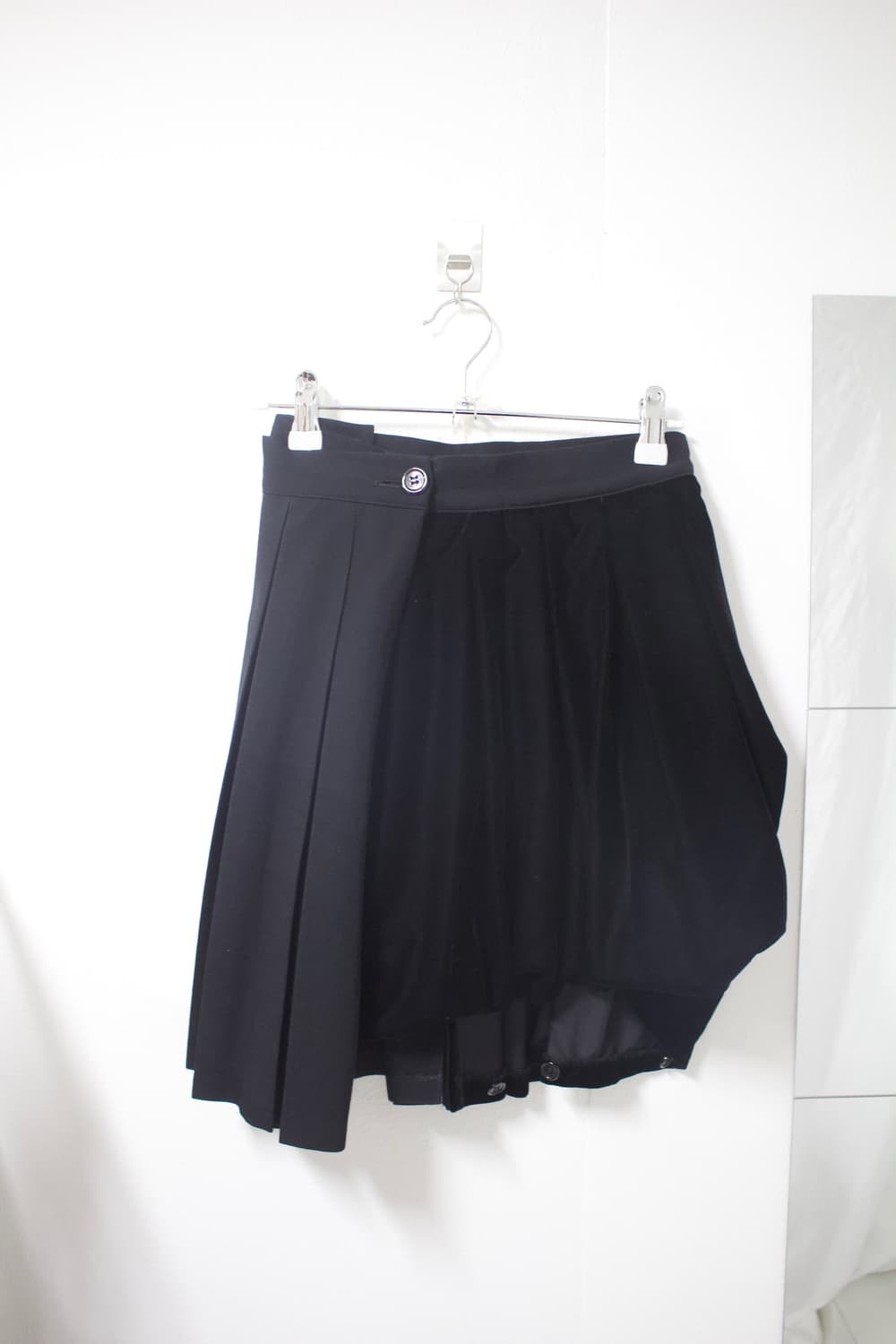 velvet mix wool skirt 상품이미지7
