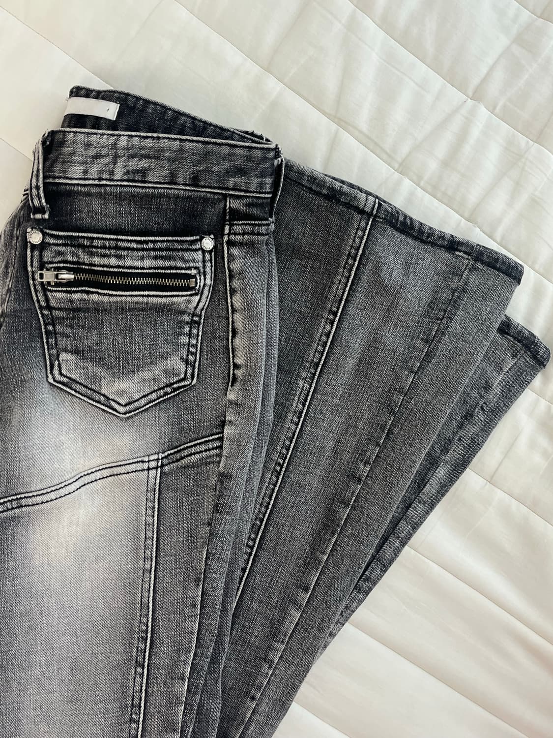 보헤미안서울 FRONT POCKET BOOTS CUT DENIM PANT 상품이미지4