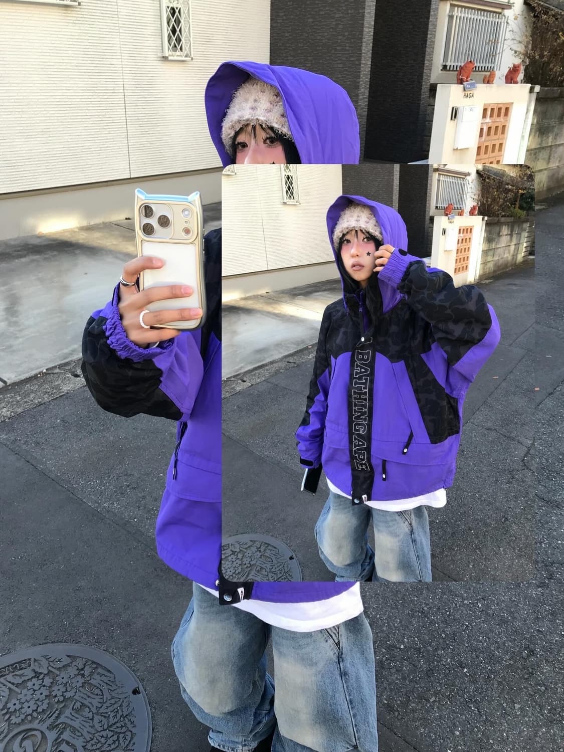 BAPE Camo Panel Snowboard Jacket ( 새상품 ) 상품이미지5