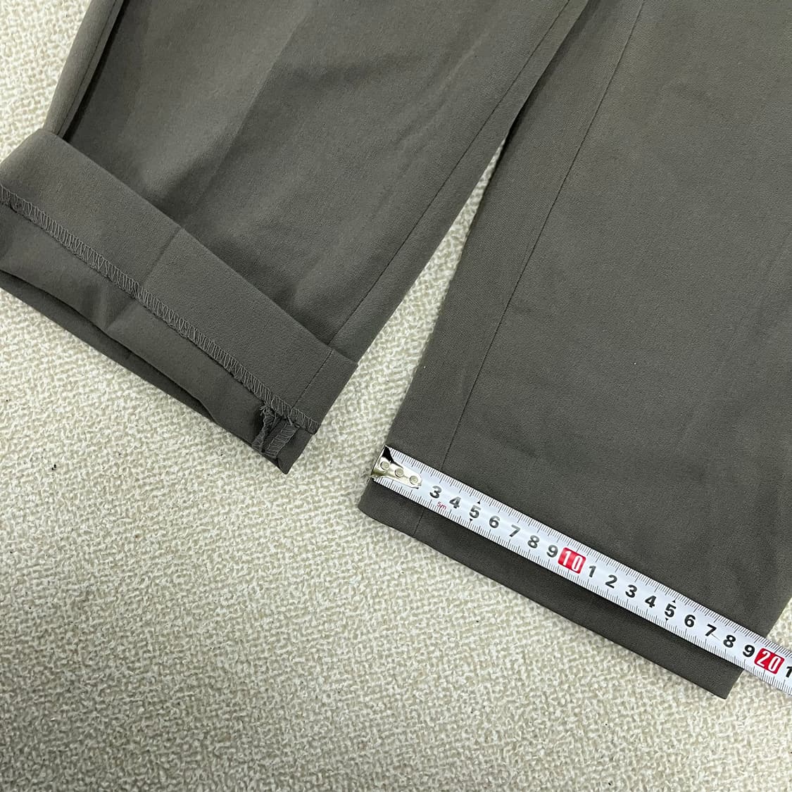 30 새상품 무신사 여성 크롭 슬랙스 0202M2 상품이미지6