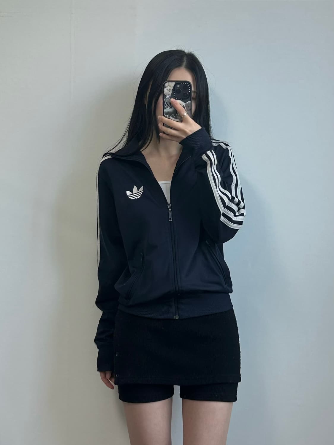 아디다스 구 파이어버드 네이비 트랙탑 져지 상품이미지1