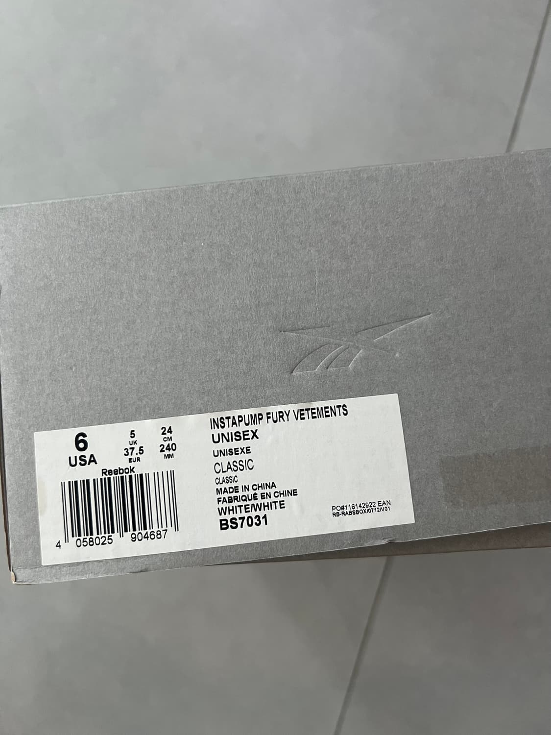 리복 x 베트멍 낙서퓨리 240 상품이미지9