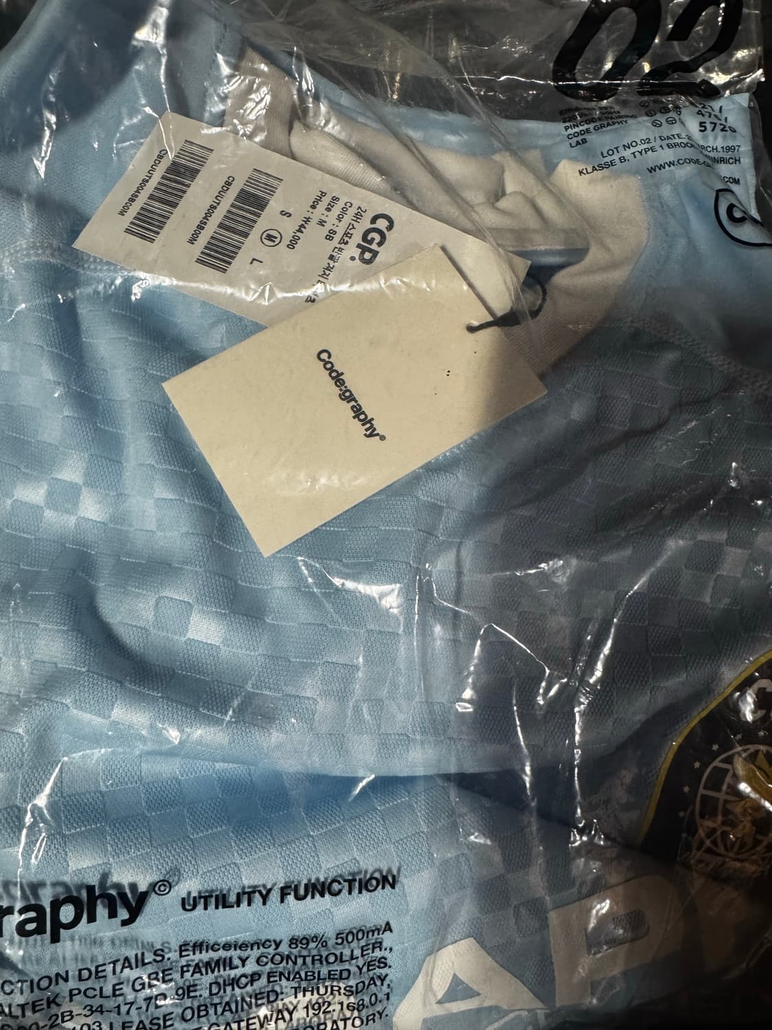 24H 스포츠 반팔 져지 티셔츠_스카이블루 상품이미지2