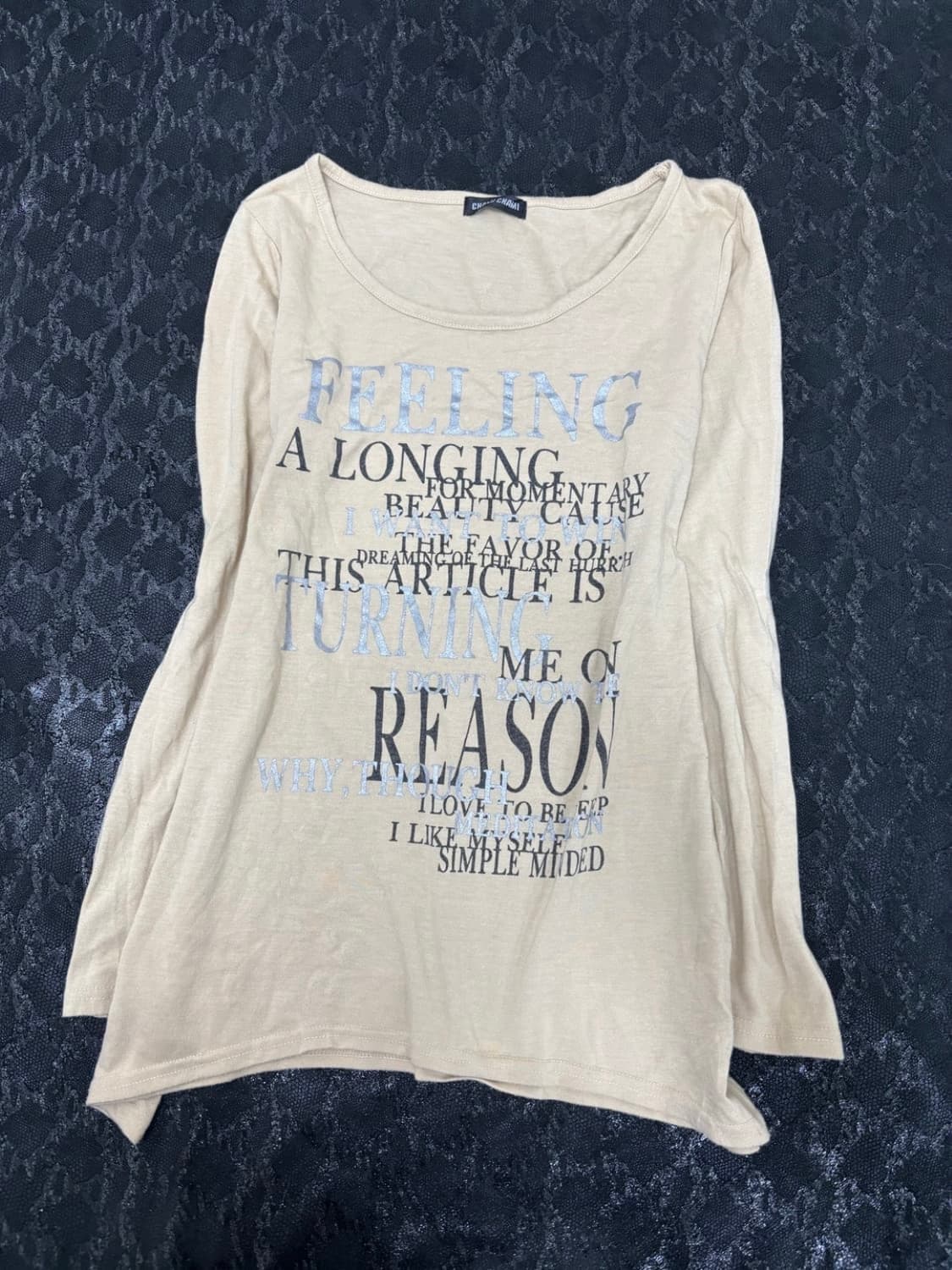 Vintage Y2K Print Sleeve 상품이미지1