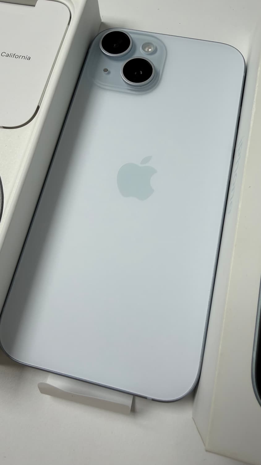 애케플 11월까지) 아이폰15 256gb 블루 상품이미지5
