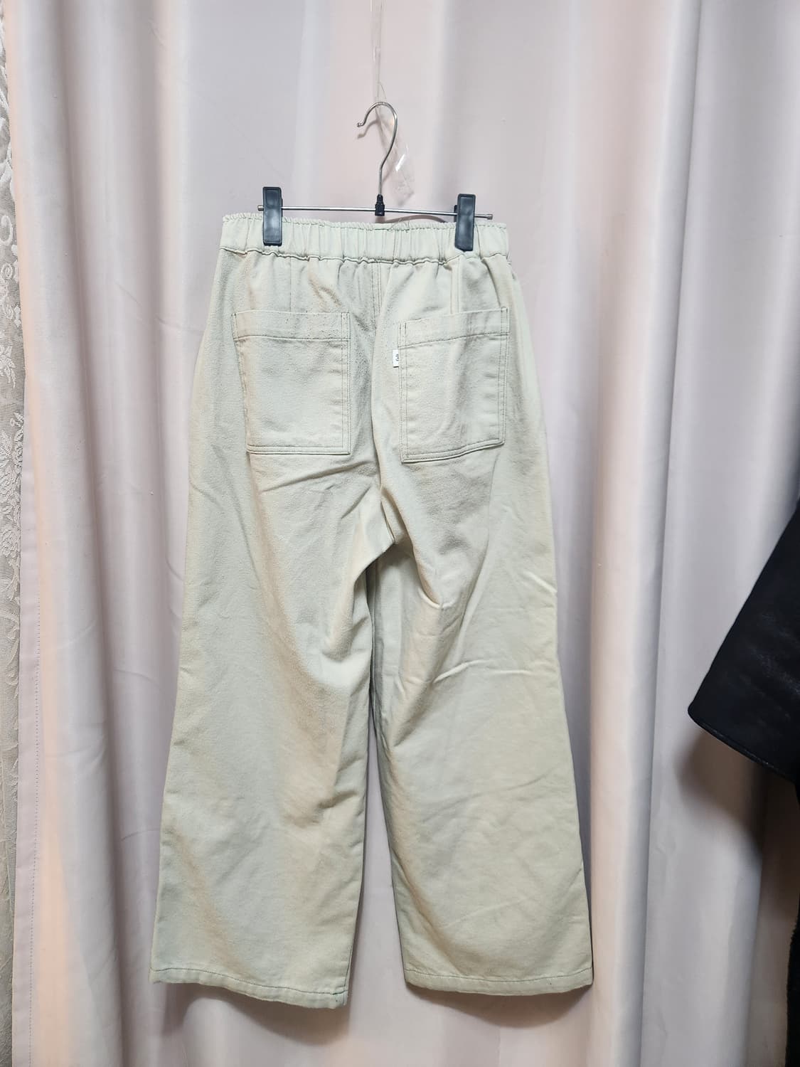 폴트 와이드 면바지 상품이미지2