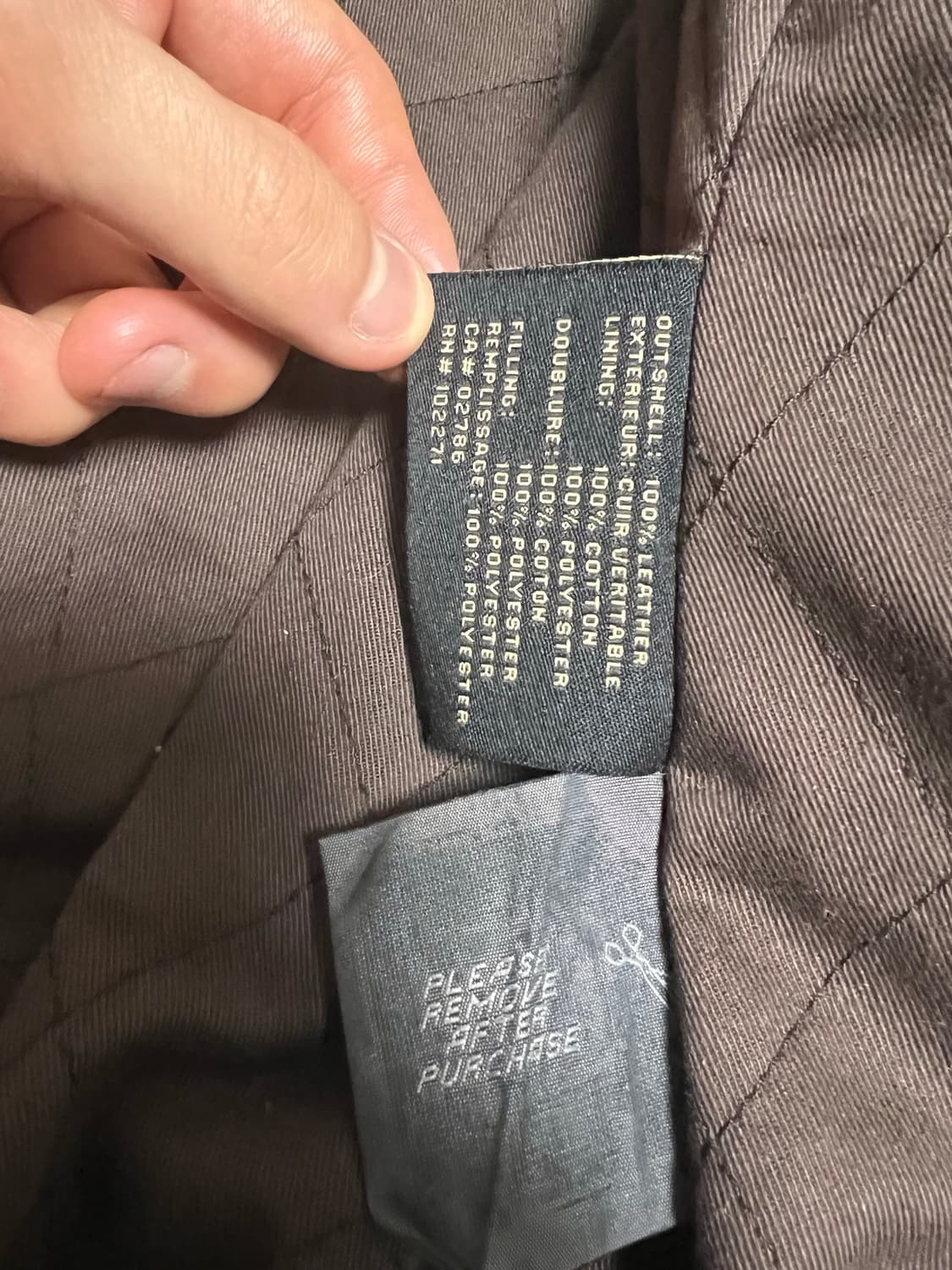 Columbia leather bomber jacket 상품이미지8