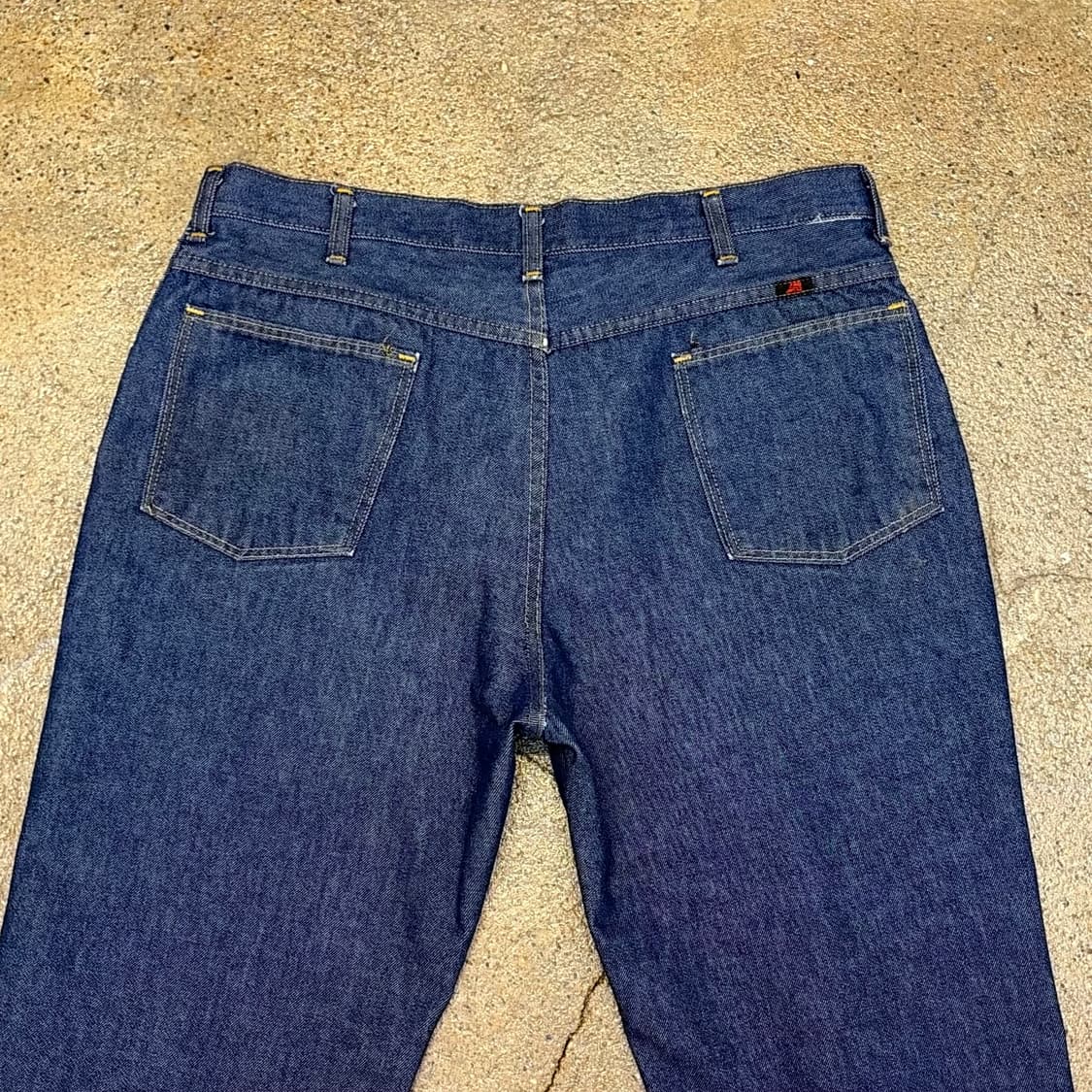 80s Made in USA 빈티지 레드캡 워크 청바지 데님팬츠 상품이미지7