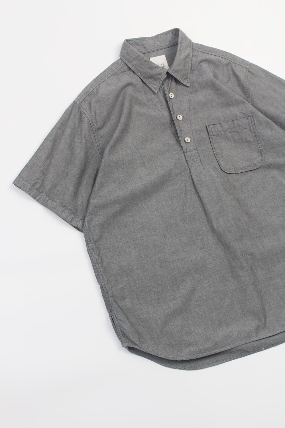 SUNNY CLOUDS Oxford Pullover Half Shirt  상품이미지2