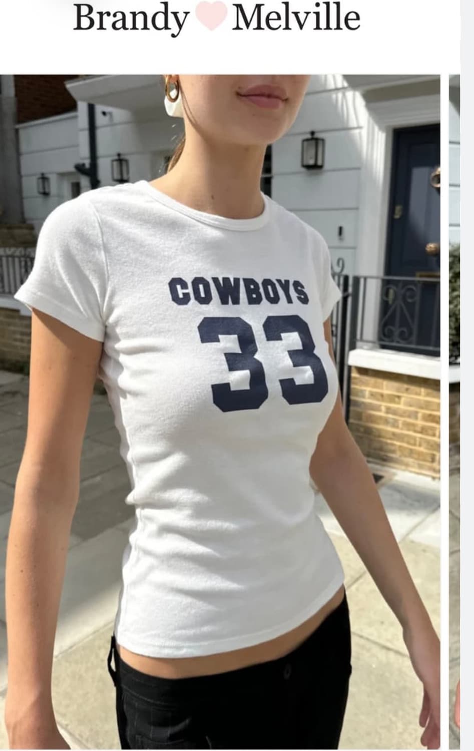 브랜디멜빌 카우보이 티셔츠 상품이미지1