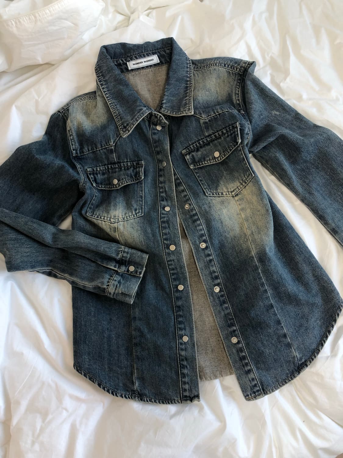 단추 청자켓 상품이미지1