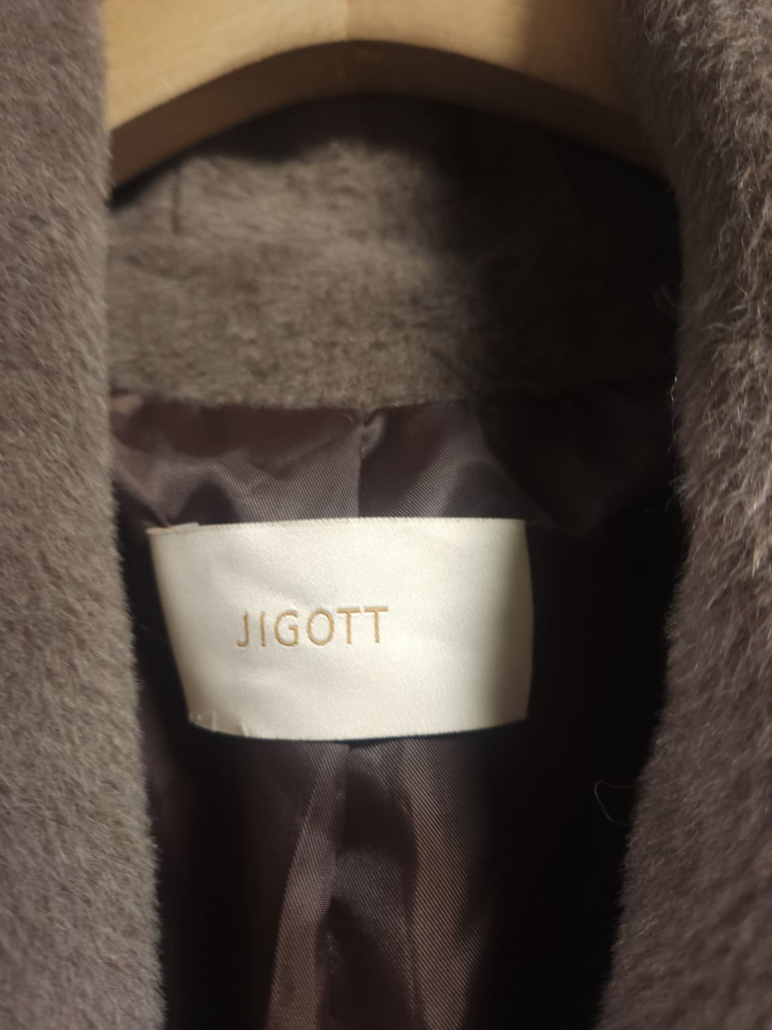 지고트 벨티드 알파카 코트, 85-88-155 상품이미지2