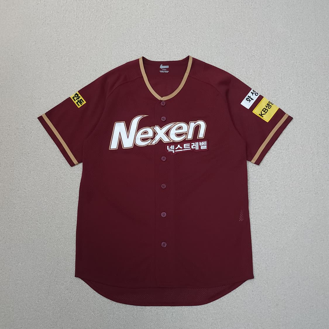 (M)넥센 히어로즈 반팔 야구 유니폼 져지 여름 스포츠 상품이미지1