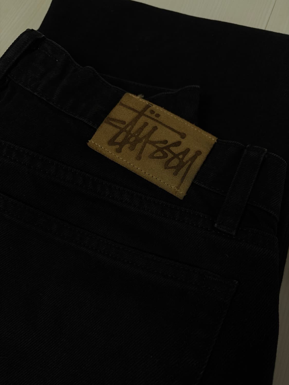 스투시 빅올진 데님 팬츠 블랙 32 상품이미지1