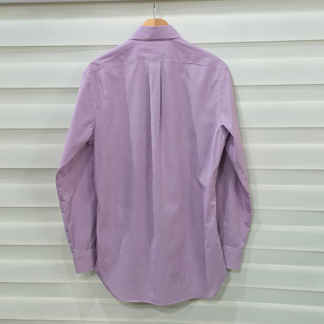랄프로렌 슬림핏 체크 셔츠- M정도 상품이미지5