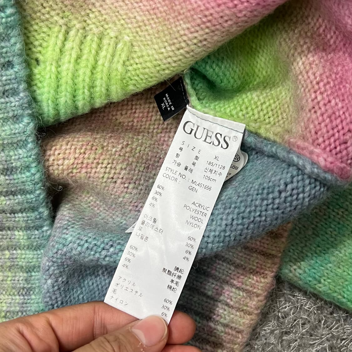 [우먼100-105] 게스 니트 상품이미지4