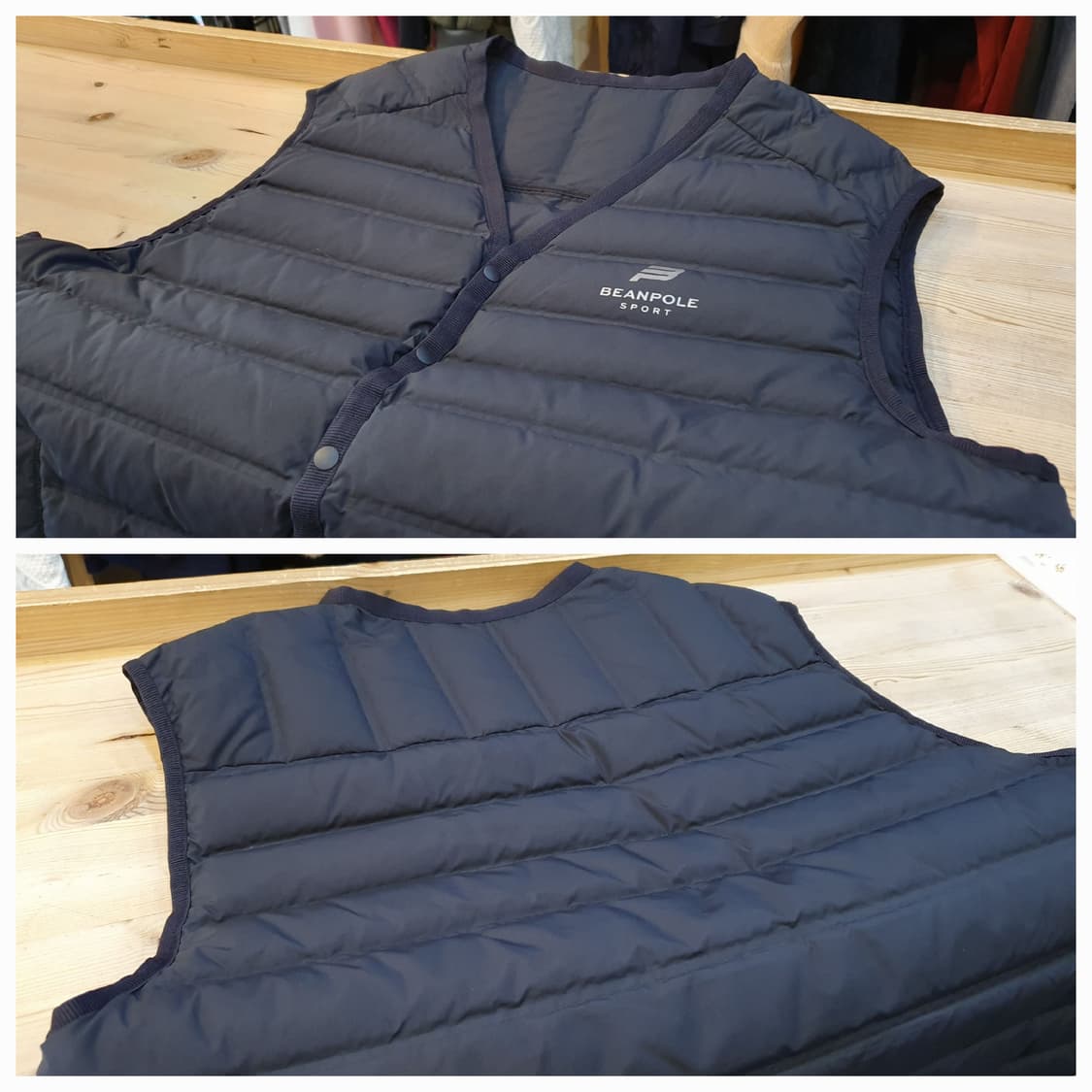 110.빈폴 다운 패딩조끼 상품이미지3