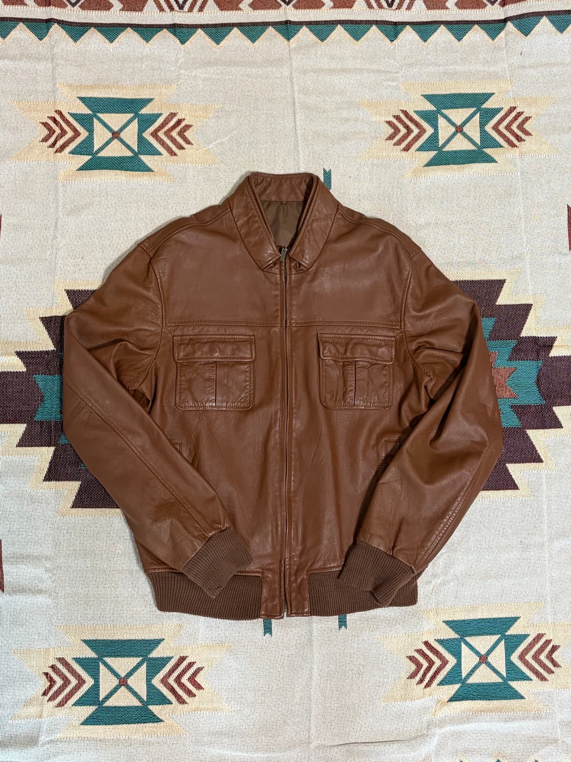 Italy sheep skin biker jacket / 양가죽 자켓 상품이미지1