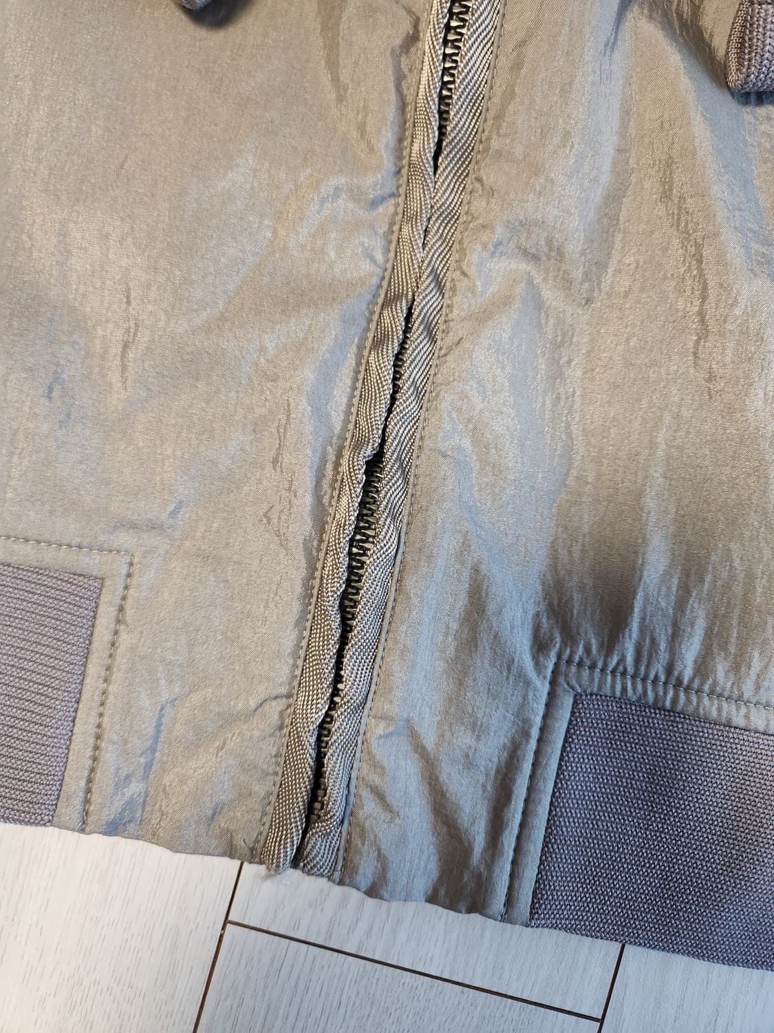 내셔널지오그래픽 홑겹 블루종 점퍼 N212MJP030 사이즈110(xxl 상품이미지6