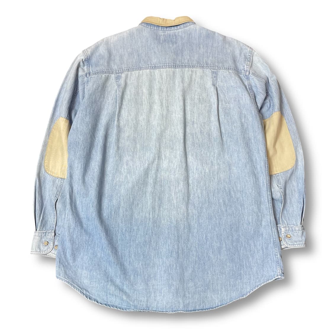 울리치 빅사이즈 투포켓 카라포인트 데님 셔츠 XL 상품이미지2