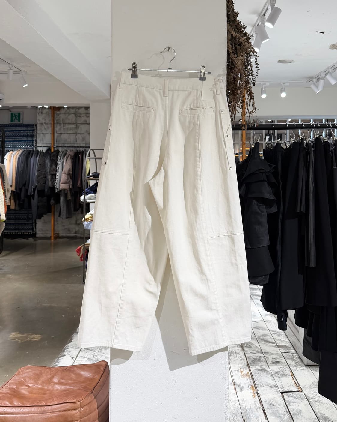 노이어 화이트 와이드팬츠 상품이미지6