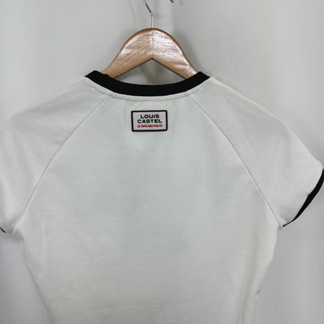 루이까스텔 여자 골프 스판 반팔티 화이트 90 상품이미지8