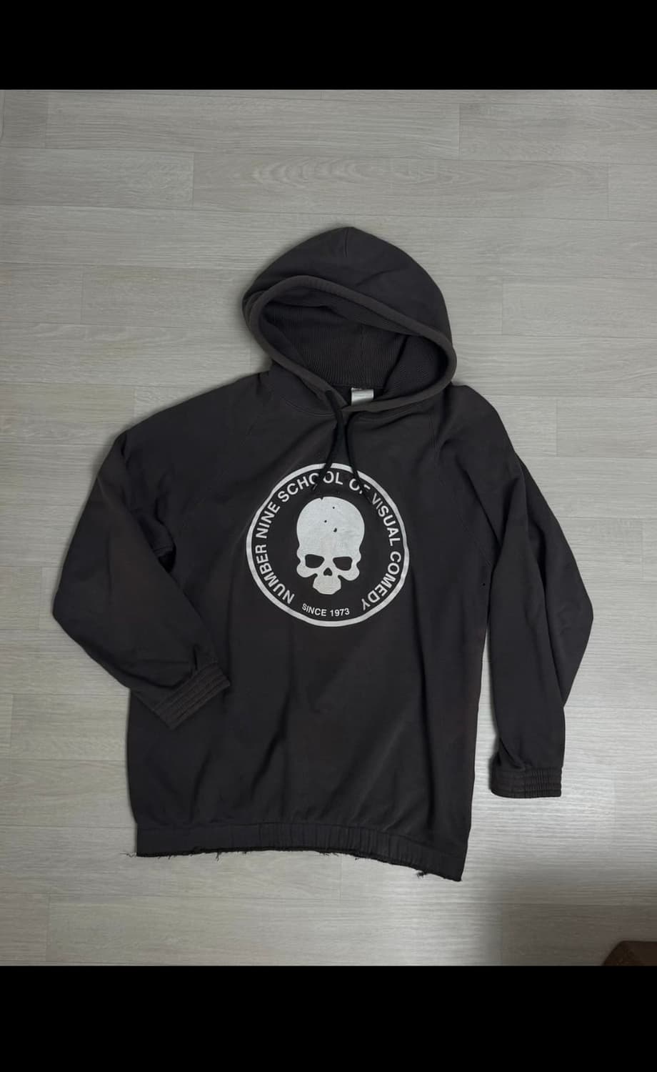 넘버나인 01aw School of Visual Comedy 후드 상품이미지1