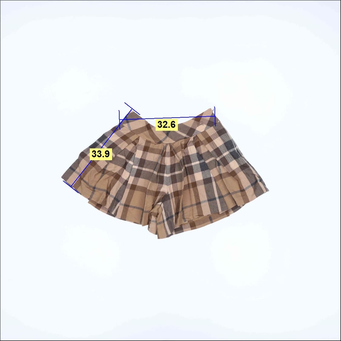 36 버버리 노바체크 치마바지 0611H2 상품이미지6