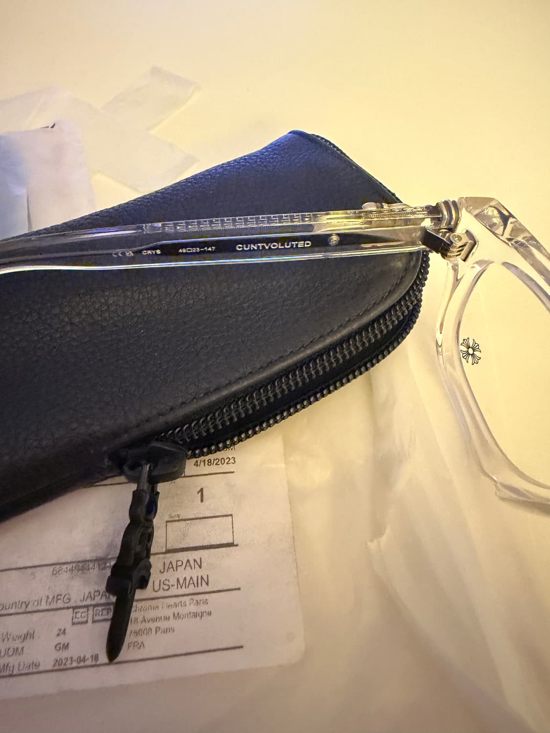 크롬하츠 컨볼루티드 클리어 CRYS 상품이미지5