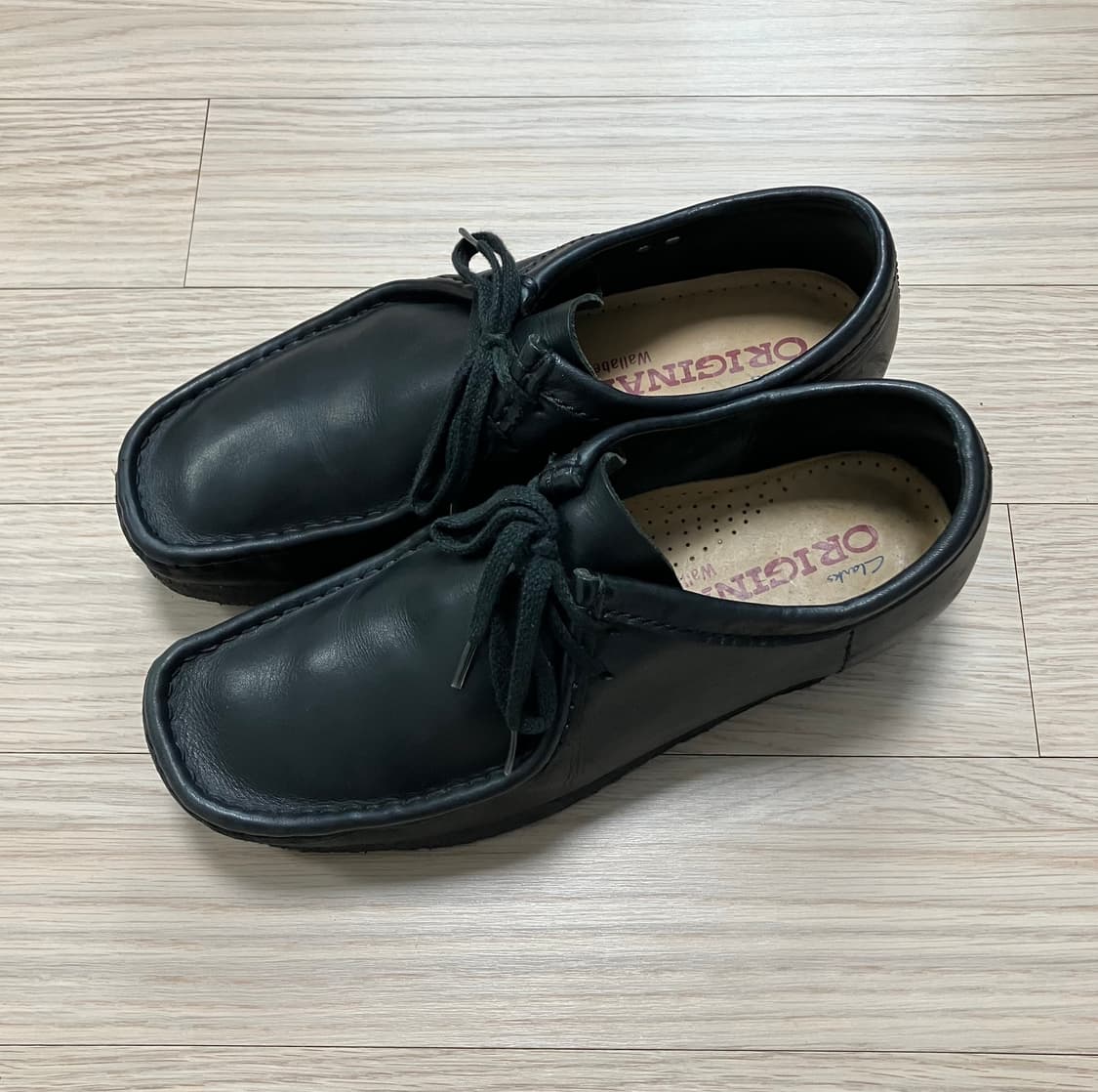 [Clarks] 클락스 왈라비 레더 블랙 265~270 상품이미지3