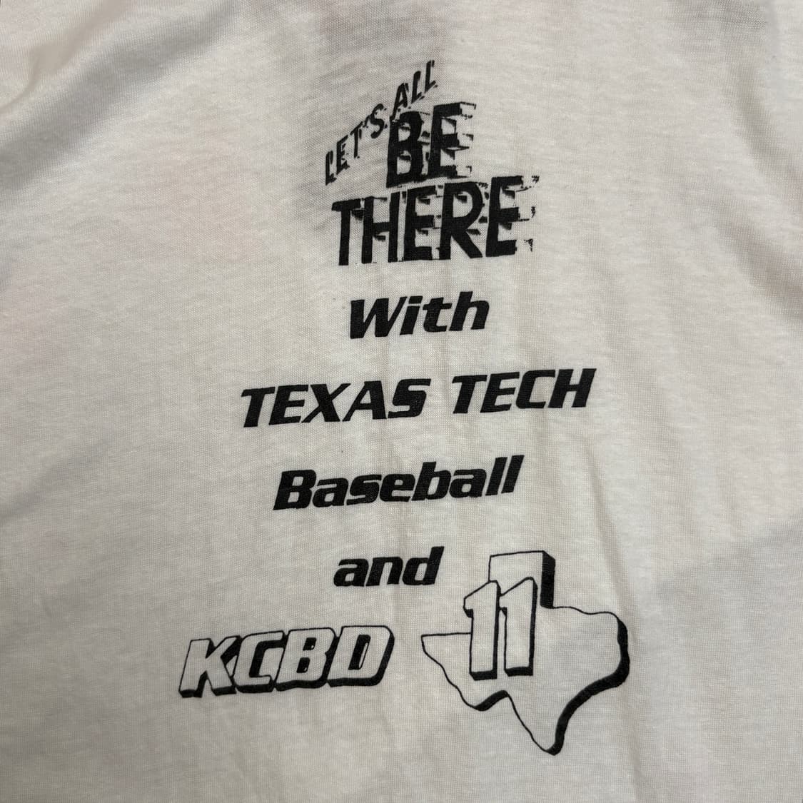 [XL] 80s USA BE THERE ringer crew neck 상품이미지5