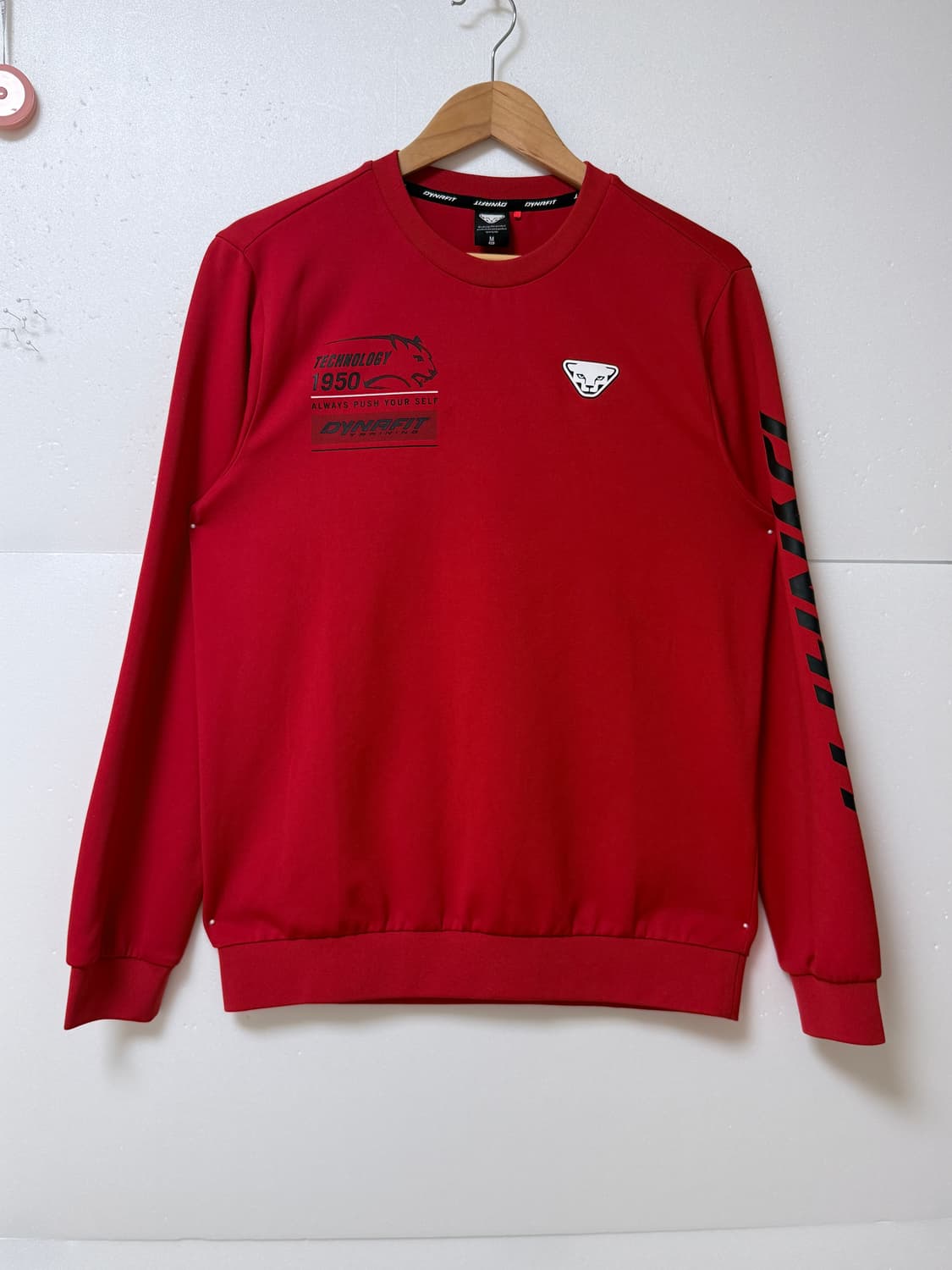 🔴다이나핏(DYNAFIT) 기능성 맨투맨 레드🔴 상품이미지1