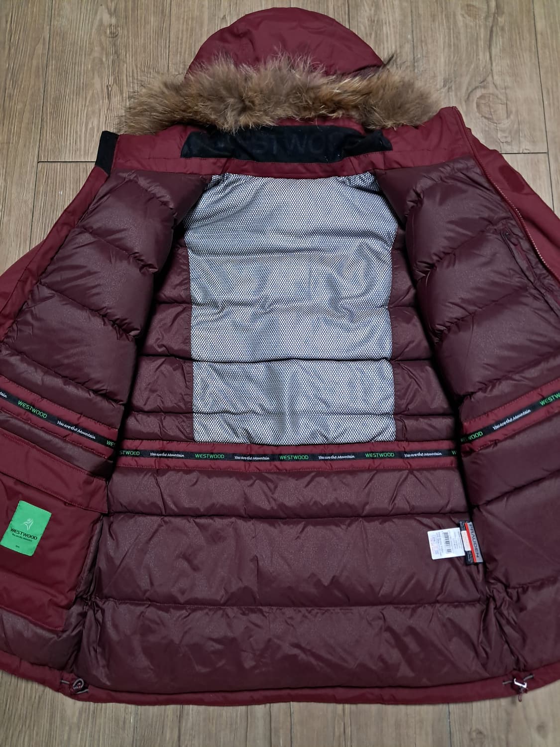 웨스트우드 800  야상패딩 남성95 상품이미지5