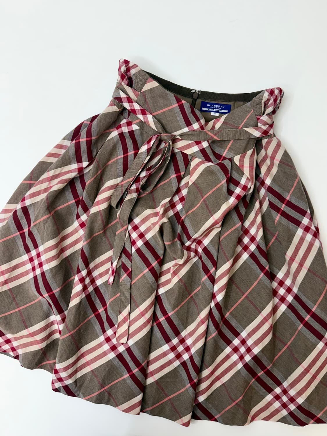 Burberry 버버리 노바 체크 플레어 스커트   상품이미지1