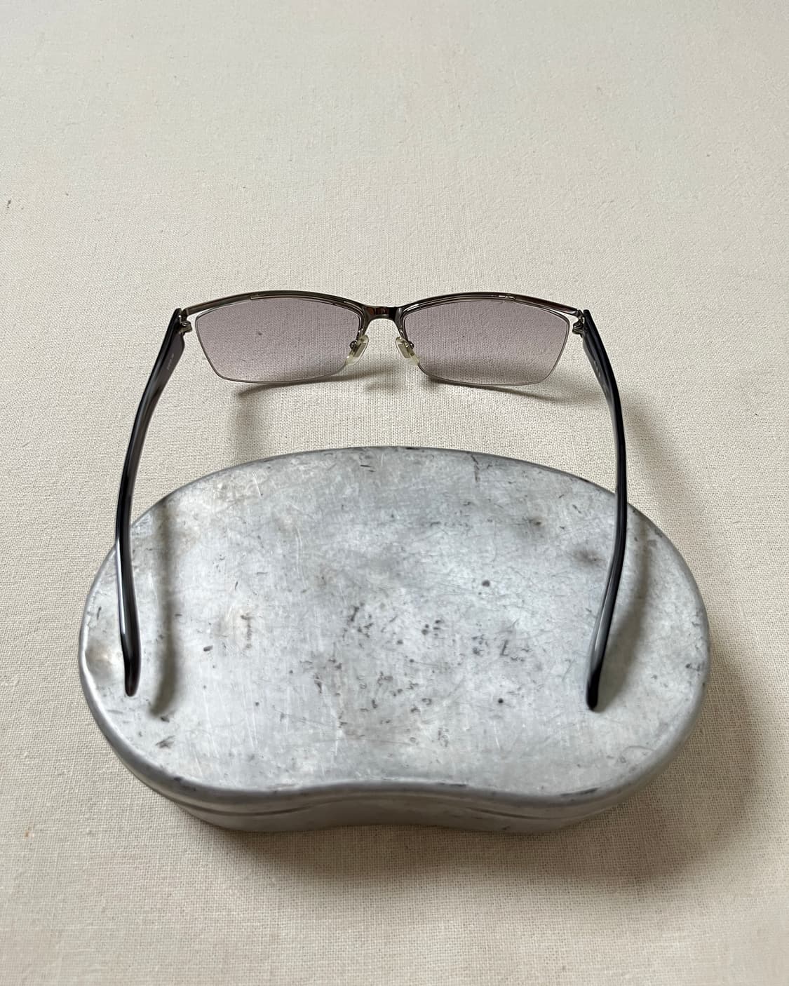 요지야마모토 하프림 선글라스 yohji yamamoto a.a.r 상품이미지3