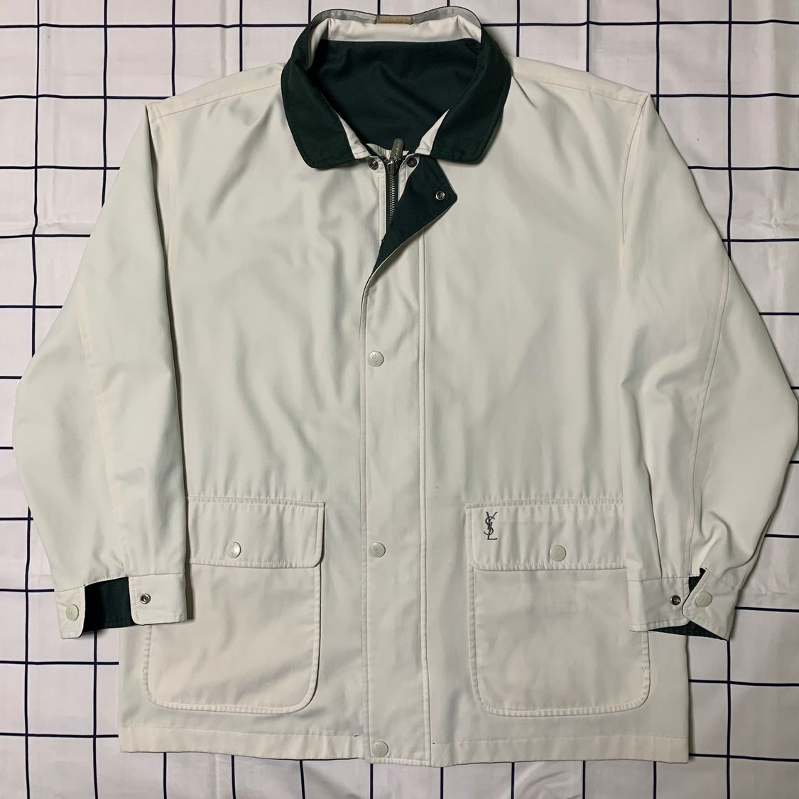 입생로랑 양면 블루종 자켓 상품이미지2